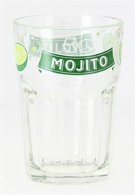 BICCHIERE MEDINA ALTO 355CC CONF.6PZ DECORO FIESTA MOJITO