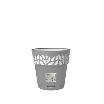 VASO OPERA DECORO CLOE 25XH25 CM STONE GREY