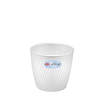 VASO LIBERTY 16 X H15 CM BIANCO