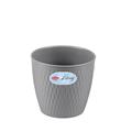 VASO LIBERTY 25 X H23 CM STONE GREY