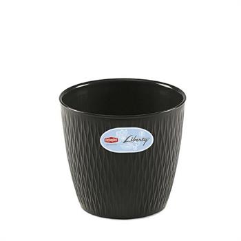 VASO LIBERTY 30 X H27 CM GRAFITE