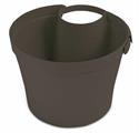 VASO MELROSE GRONDAIA 22CM COLORE ANTRACITE