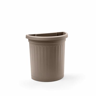 VASO A PARETE 50CM COLORE AVANA