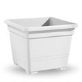 VASO QUADRATO 18 CM COLORE BIANCO