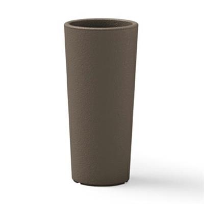 VASO TONDO ALTO CLOU H85CM COLORE AVANA