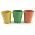 VASO SVASATO 3DESIGN D. 13XH15CM 3COLORI ASS.