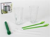 BICCHIERE MOJITO SET 7PZ CRISTAL