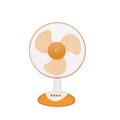 VENTILATORE DA TAVOLO D. 40 CM 3 VELOCITA' COLORE ORANGE