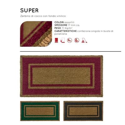 ZERBINO SUPER 60 X 120 CM REDS