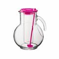 CARAFFA VETRO KUFRA C.COP. BORMIOLI COL. FUCSIA