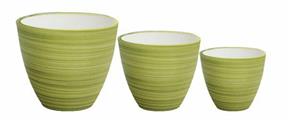 CASPO MADRID SET 3PZ 17/22/28CM COLORE VERDE