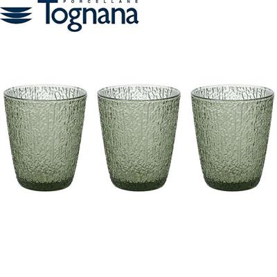 BICCHIERE 280 CC SET 3 PZ DAVOR GLASS VERDE