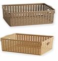 CESTINO RATTAN PICCOLO 21X28,5XH8,8CM 5,5LT