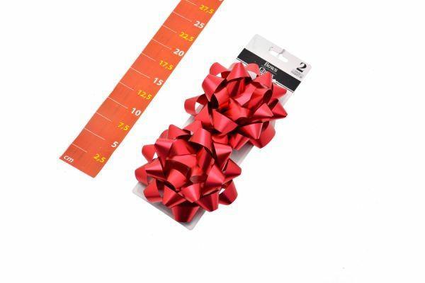 COCCARDA SET 2PZ COLORE ROSSO