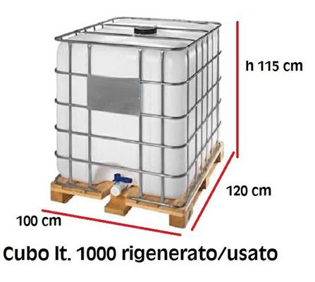 CUBO RIGENERATO/USATO 1000 LITRI