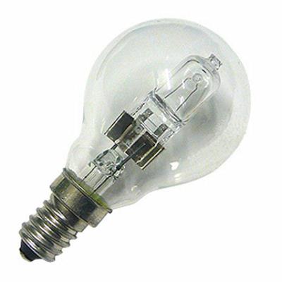 LAMPADINA ALOGENA A SFERA E27 18W 230V