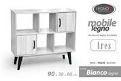 MOBILE LEGNO ARES 90 X 30 X 80 CM COLORE BIANCO