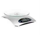 BILANCIA CUCINA DIGITALE ABS/VETRO 5KG/1G EVA