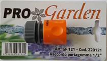 RACCORDO RAPIDO 1/2' PVC GF121 PROGARDEN