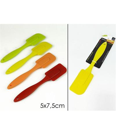 SPATOLA SILICONE MEDIA 4 COLORI ASS