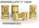 SUGHERO BIRONDELLATO 1+1 C 24X40 CONF.100PZ