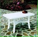 TAVOLO  RODANO BIANCO 138X88X72 @