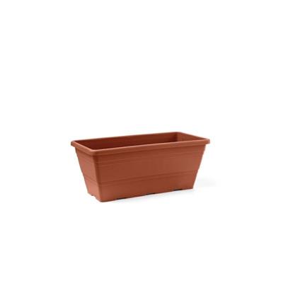 VASO CASSETTA CAMPANA 100 CM COLORE TERRACOTTA