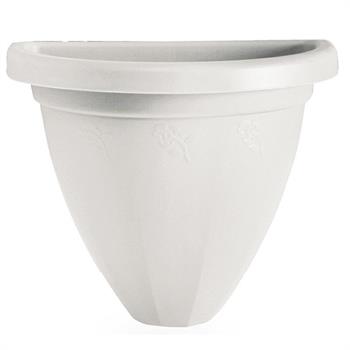 VASO GERLA 30 CM COLORE BIANCO