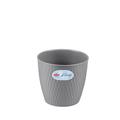 VASO LIBERTY 16 X H15 CM STONE GREY