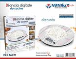 BILANCIA CUCINA DIGITALE TONDA D.22CM 1GR/5KG DECORI ASS.