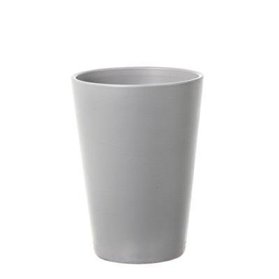 VASO CERAMICA 13 X H18 CM COLORE GRIGIO