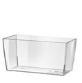 VASO IN PLASTICA CLEAR 25 CM COIMBRA TRASPARENTE