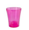 VASO IN PLASTICA CLEAR 14 CM RUBY PINK