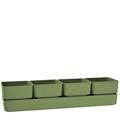 VASO IN PLASTICA 38 CM SIERRA OLIVE