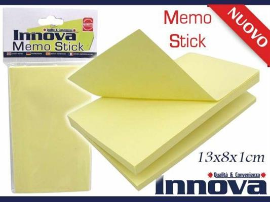 BLOCK NOTES POLIBAG 13X8X1CM INNOVA