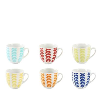 TAZZA CAFFE' RAGUSA COLOR SENZA PIATTINO CONF. 6 PZ