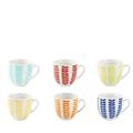 TAZZA CAFFE' RAGUSA COLOR SENZA PIATTINO CONF. 6 PZ