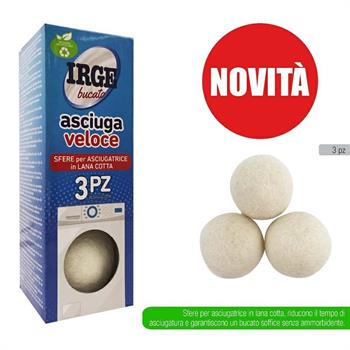 PALLA ASCIUGATRICE SET 3 PZ