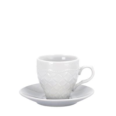 TAZZA CAFFE' PORCELLANA SET 6 PZ