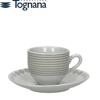 TAZZA CAFFE' CON PIATTINO CONF. 6 PZ OLIMPIA DONNA