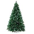 ALBERO DI NATALE PVC CON PIGNE COLERE 180 CM