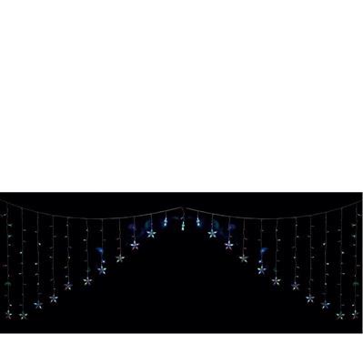 LUCI TENDA ARCO CON STELLE 215 LED ESTERNO MULTICOLOR