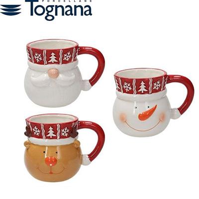 TAZZA MUG NATALIZIA 420 CC  3 DECORI ASS DEAR SANTA