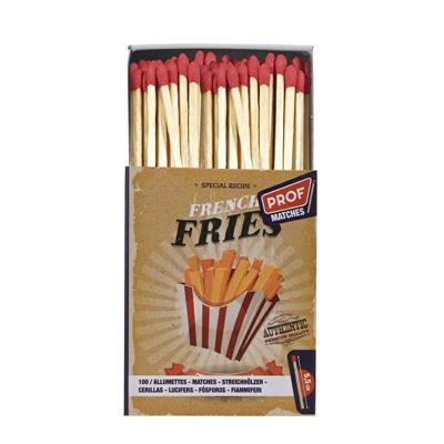 FIAMMIFERI CHEF SCATOLA 100 PZ 55 MM