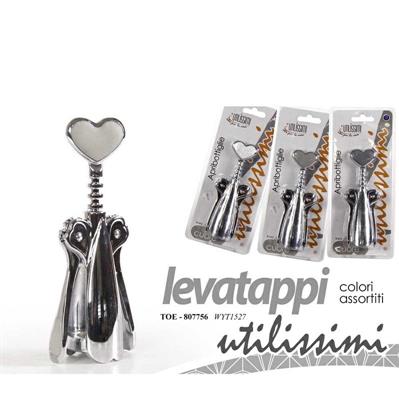 LEVATAPPI 17X6X4 CM CUORE ASS