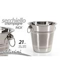 SECCHIELLO INOX CHAMPAGNE 21 CM