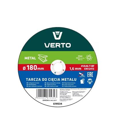 DISCO DA TAGLIO PER METALLO T41 180 X 1,6 X 22 MM