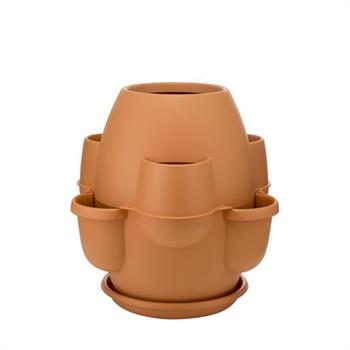 VASO FIORIERA OASI D. 80X80 CM COLORE TERRACOTTA