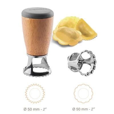 STAMPO TAGLIAPASTA DOPPIA FUNZIONE 5 CM