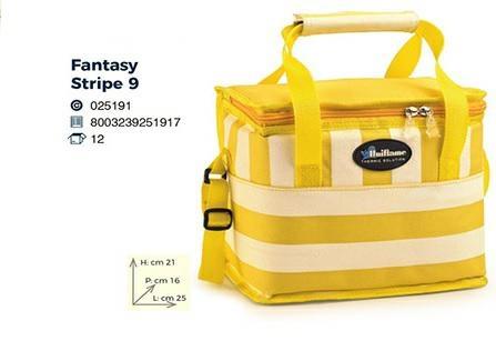 BORSA TERMICA FANTASY SQUARE 9LT COLORI ASS.